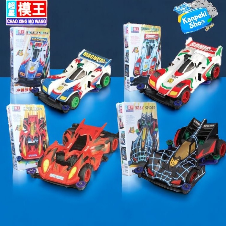 KODE L23F Rep Tamiya Mini 4wd Merk ChaoXing MoWang X Auldey Lets And Go Series  Tamiya Murah siap ba