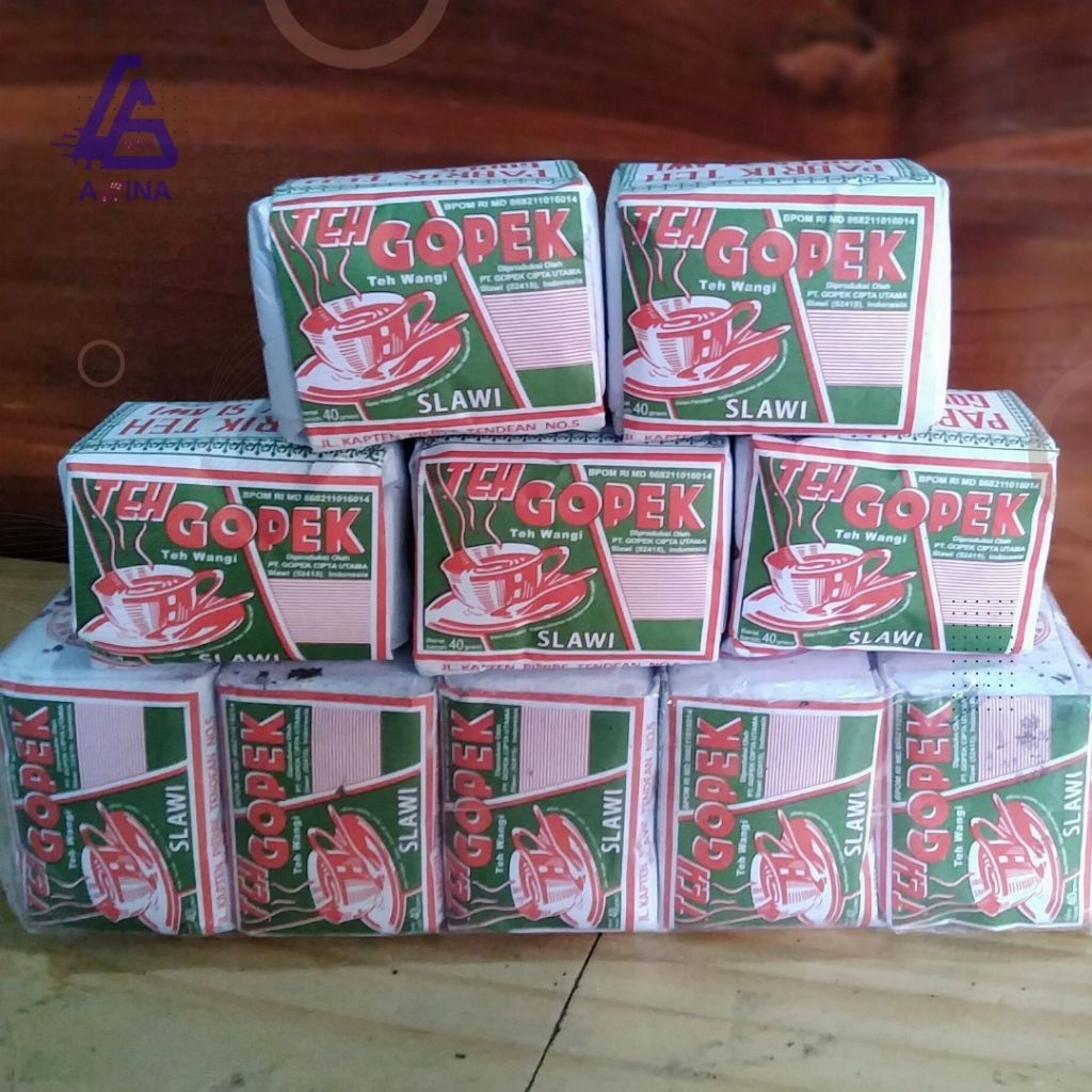 

Teh Gopek Tubruk 1 Press/pack isi 10 pcs