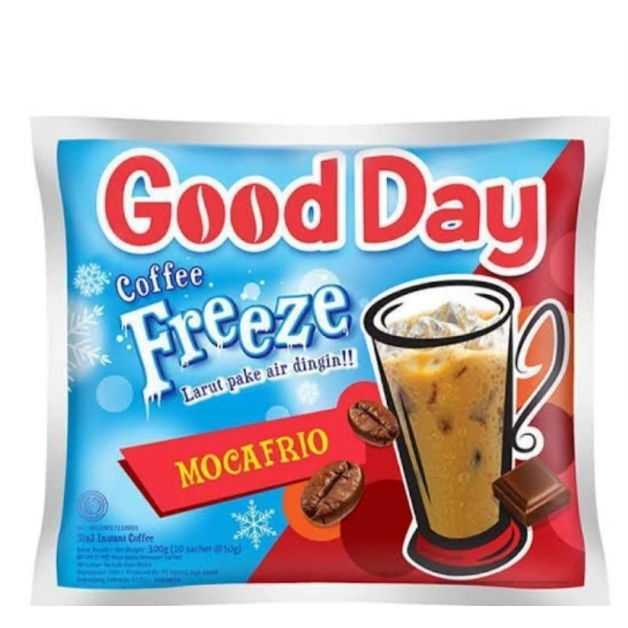 

GOOD DAY FREEZE MOCAFRIO ISI 10 RENTENG