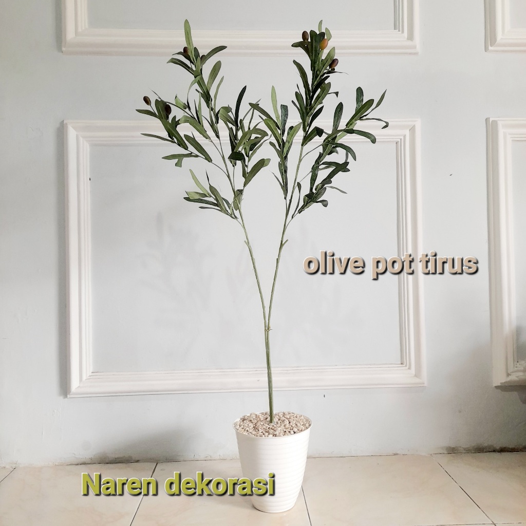 Tanaman Zaitun Artificial | Buah Zaitun Palsu | Bunga Hias Tanaman Olive
