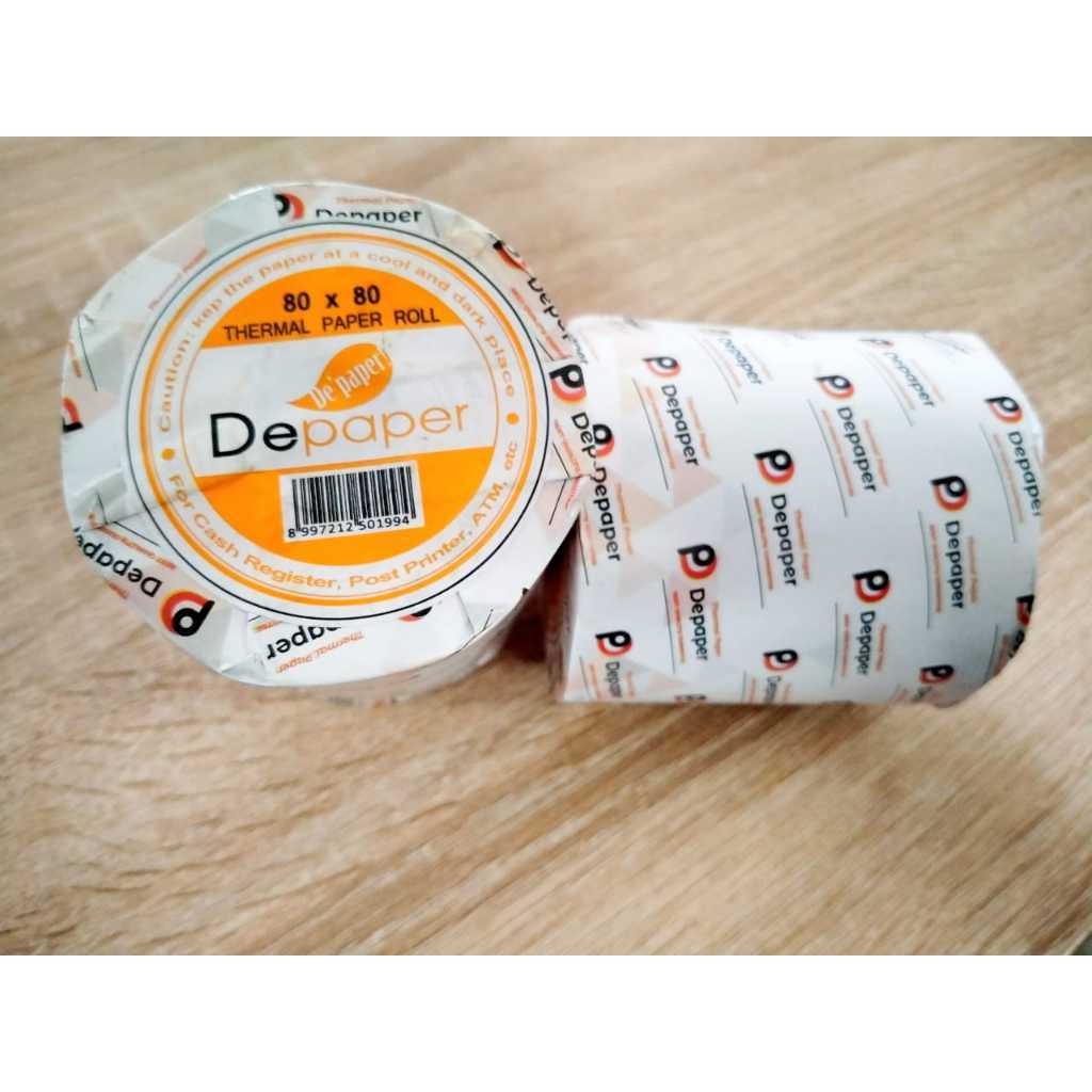 

Kertas Thermal Depaper uk.57X50 ISI 10 ROLL