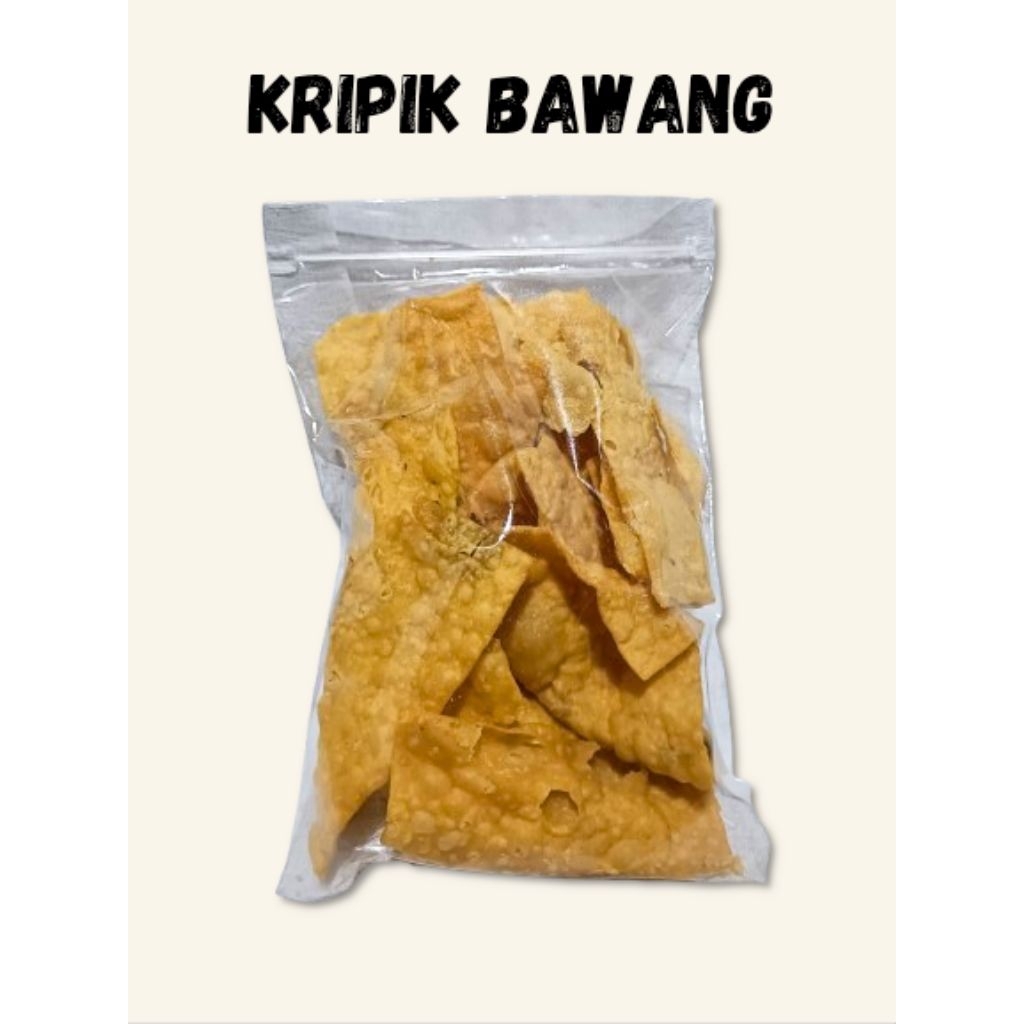

Kripik Bawang / aneka jajanan cemilan gurih serba 5000