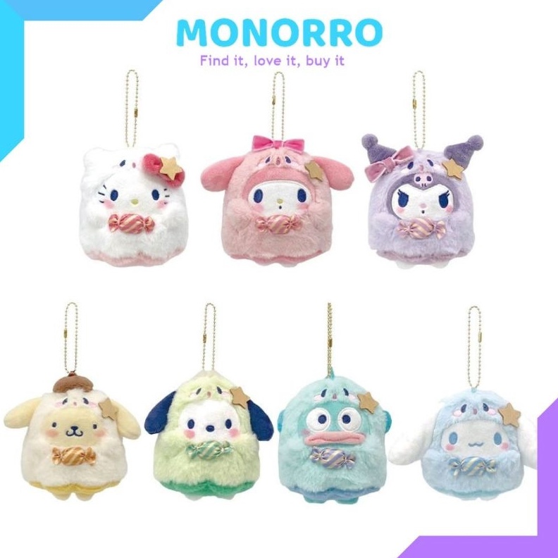 KODE D48X Ganci Sanrio Gantungan Tas Sanrio Liontin Tas Sanrio Boneka Sanrio Series Jepang