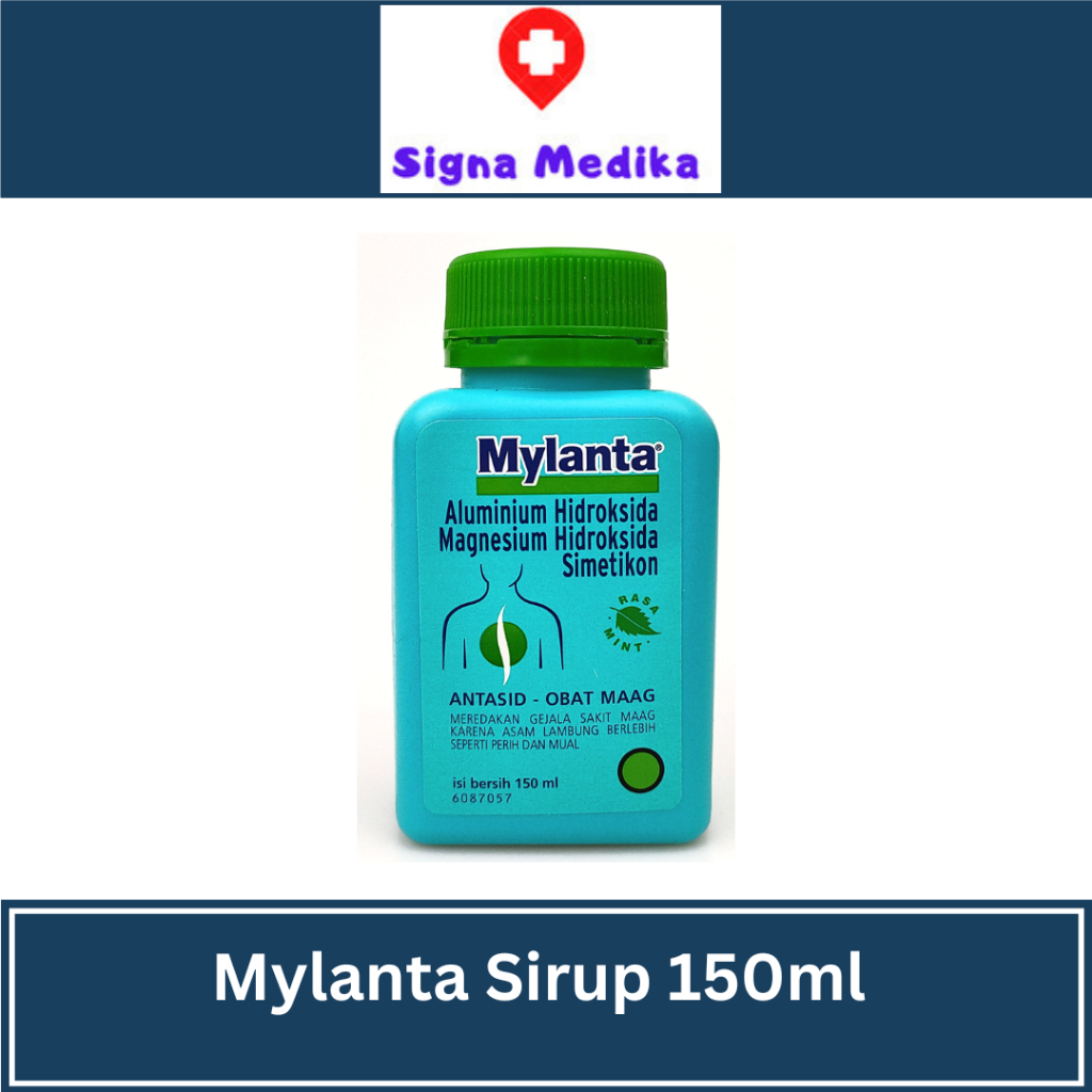 Mylanta Sirup 150 ml - Obat Asam Lambung