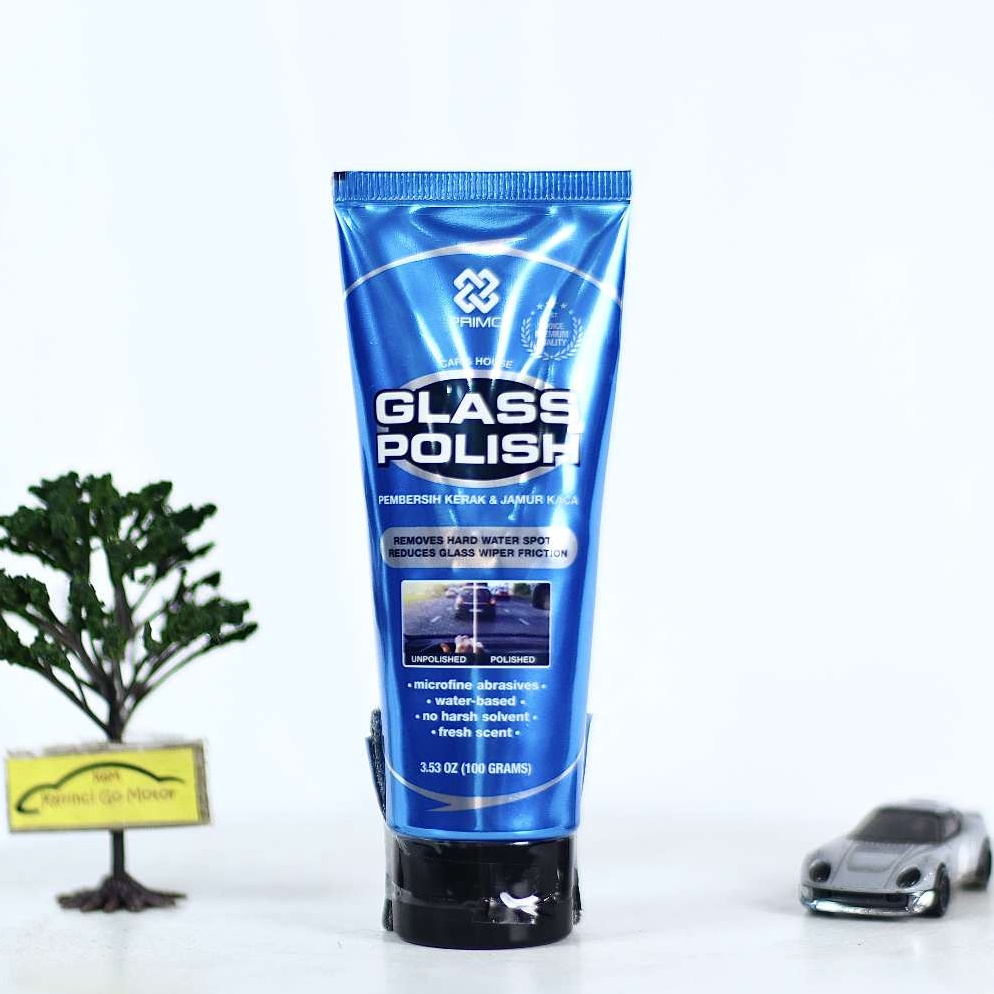 KODE X37G Primo Glass Polish 1gr Pembersih Jamur Kaca dan Kerak Water Spot Mobil Kamar Mandi Origina