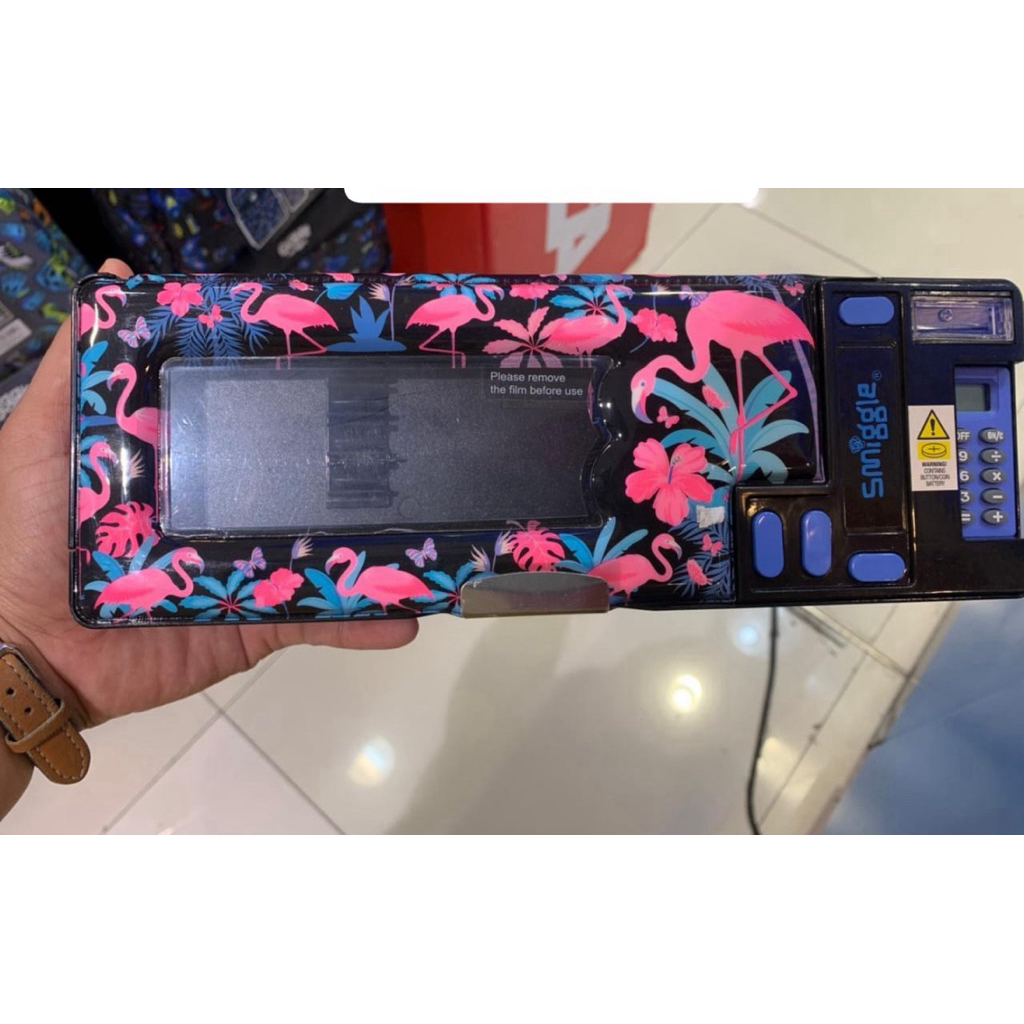 

Smiggle mechanical pop out pencil case tempat pensil mekanik