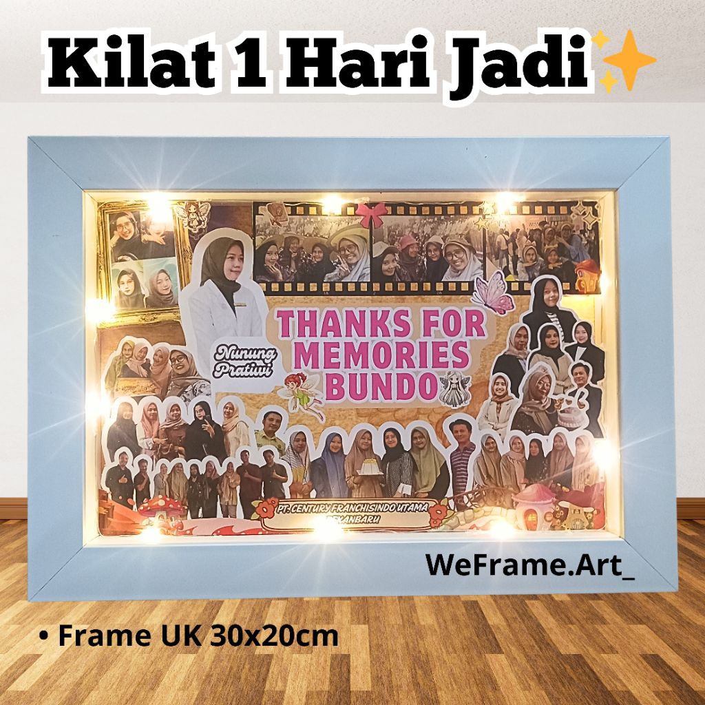 

Hadiah Frame Pop Up / Hadiah Perpisahan / Kado Farewell / Hadiah frame