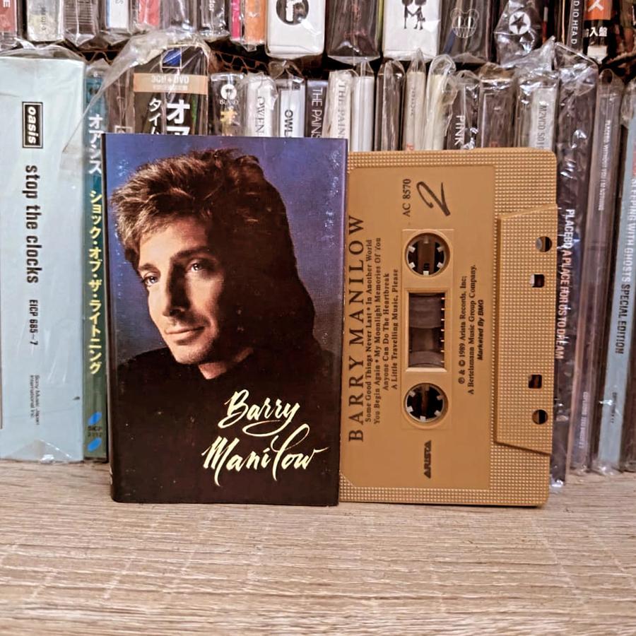 kaset pita tape original Barry manilow - self titled