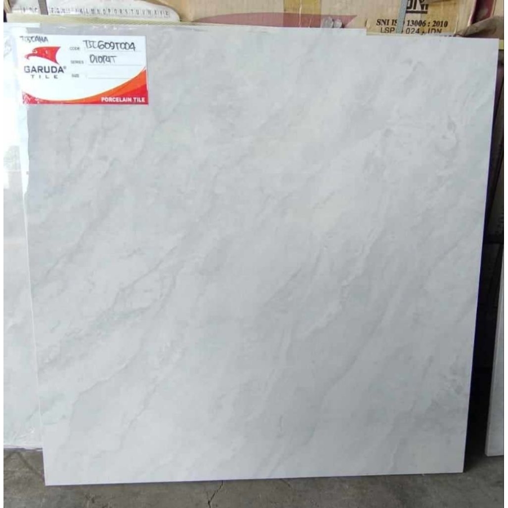 Granit Lantai 60x60 Motif marmer Grey Glosy KWA | AJ Bangunan