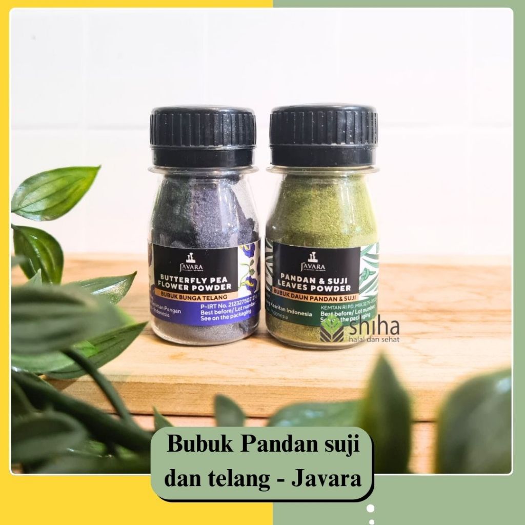 

SHIHA - Bubuk Daun Pandan Suji | Bubuk Spekulas 20gr Javara -