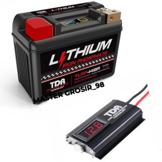 TDR Battery Aki Motor TLFP-14BR + Stabilizer Volt-Original