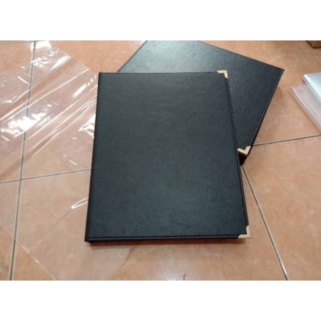 

BUKU MENU RESTO BAHAN KULIT POLOSAN SIAP KIRIM,UKURAN A4,A5