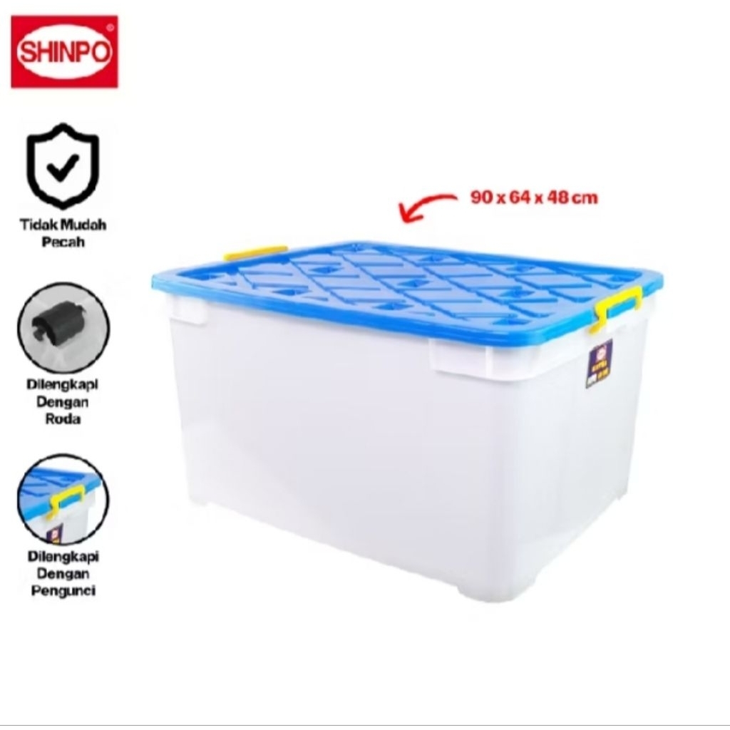 SHINPO - Box Container Ukuran 195 Liter
