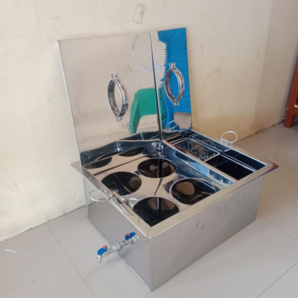 Panci Mie Ayam 4 Lubang - Dandang Mie Kocok 4 Lubang