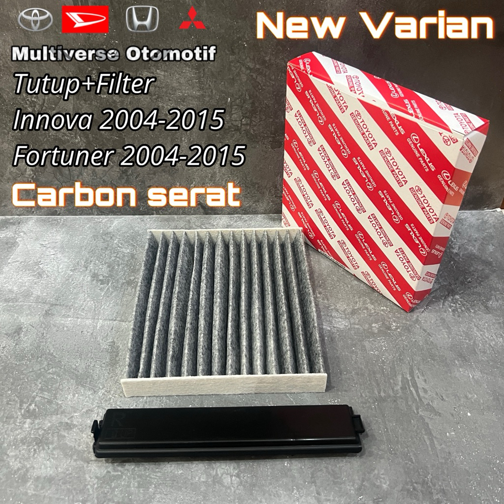 Filter AC + Tutup Filter AC Innova Fortuner Hilux komplit