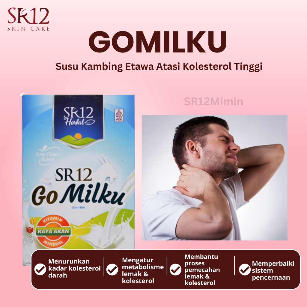 

Susu Kambing Etawa SR12 GoMilku | Bantu Turunkan Kolesterol Tinggi & Jaga Jantung
