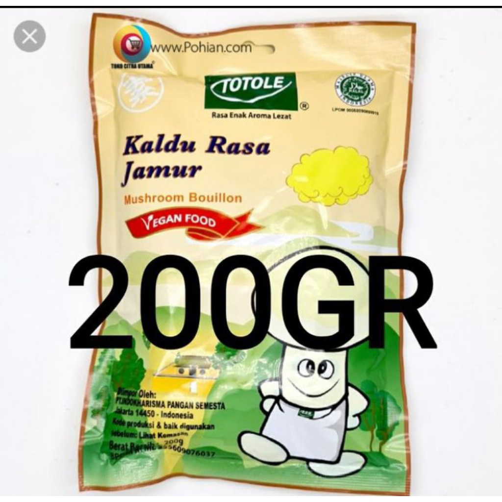 

totole kaldu jamur 200gr
