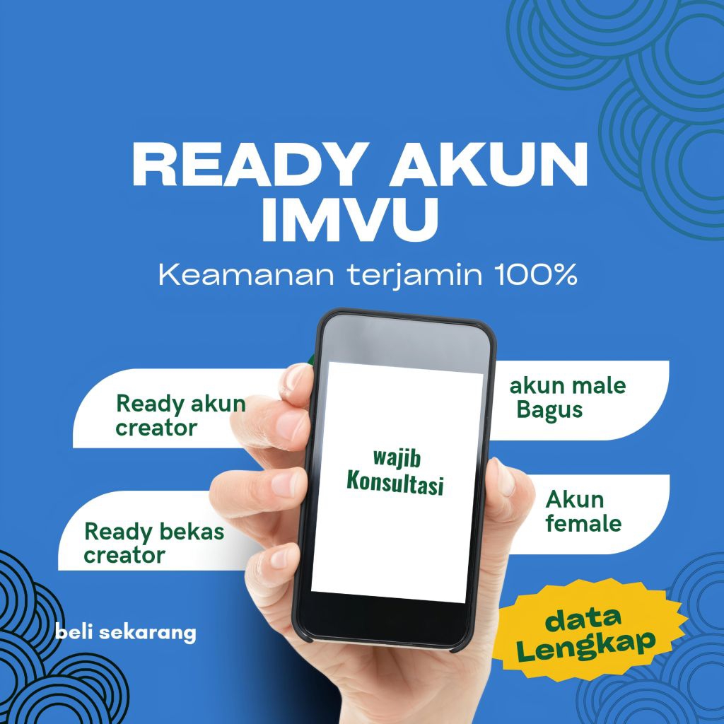Menjual akun imvu aman 100% star dari