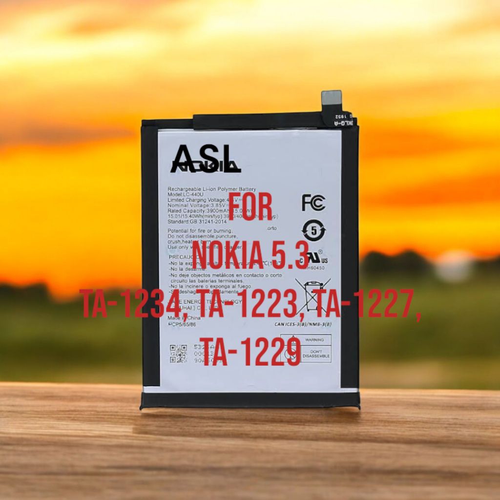 Batre LC440 For NOKIA 5.3 Baterai 5.3 TA-1388 TA-1380 4000mAh Battery LC 440 Batrei BT Batrai
