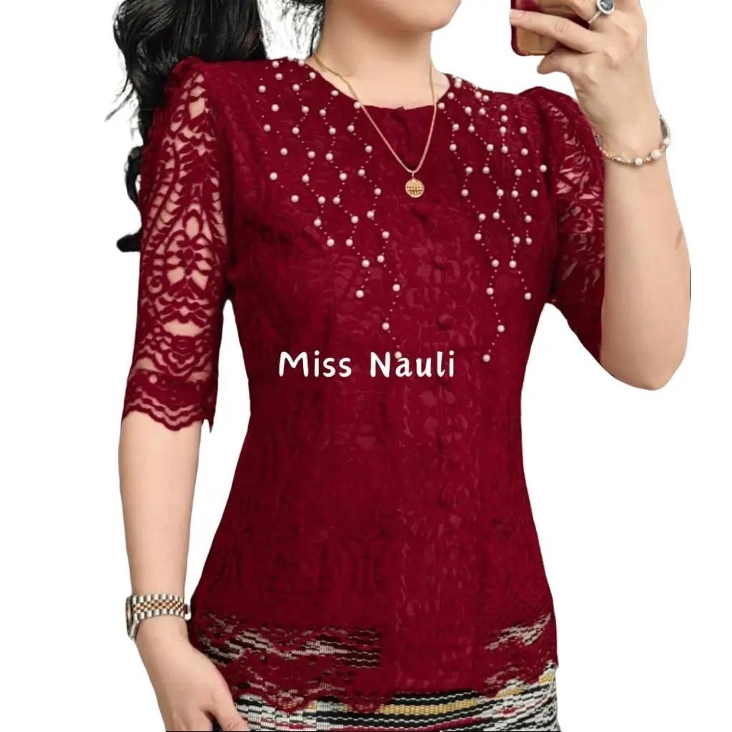 DF22 BLUS BROKAT PREMIUM/KEBAYA PESTA BATAK MUTIARA