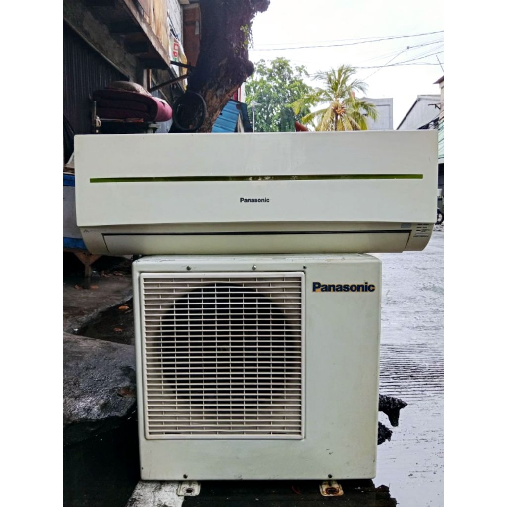 FREE ONGKIR AC Panasonic 1/2  PK R 22  (Second) + pasang (free ongkir se-jabotabek)
