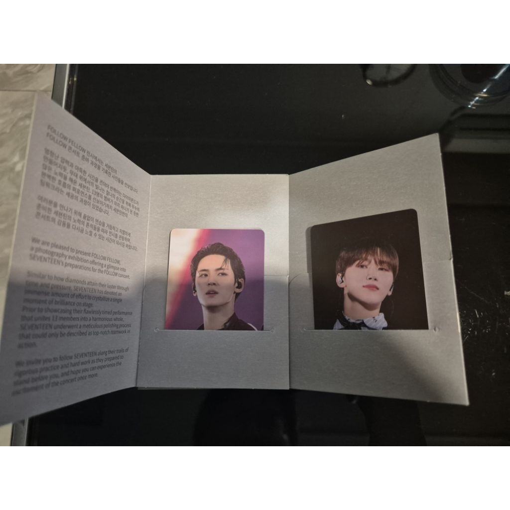 PC Ticket Follow Fellow Jakarta Exhibition Mingyu Seungkwan Seventeen