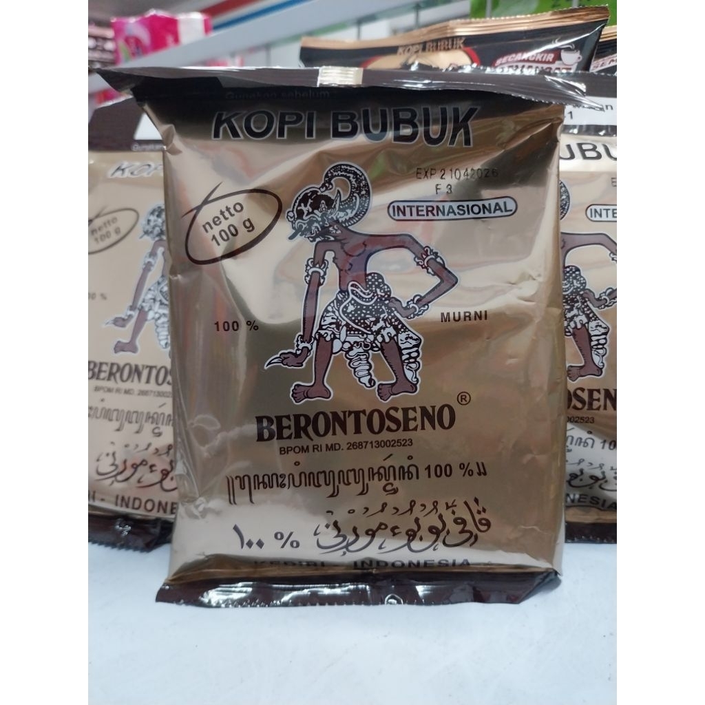 

kopi bubuk berontoseno/kopi robusta arabika 100g