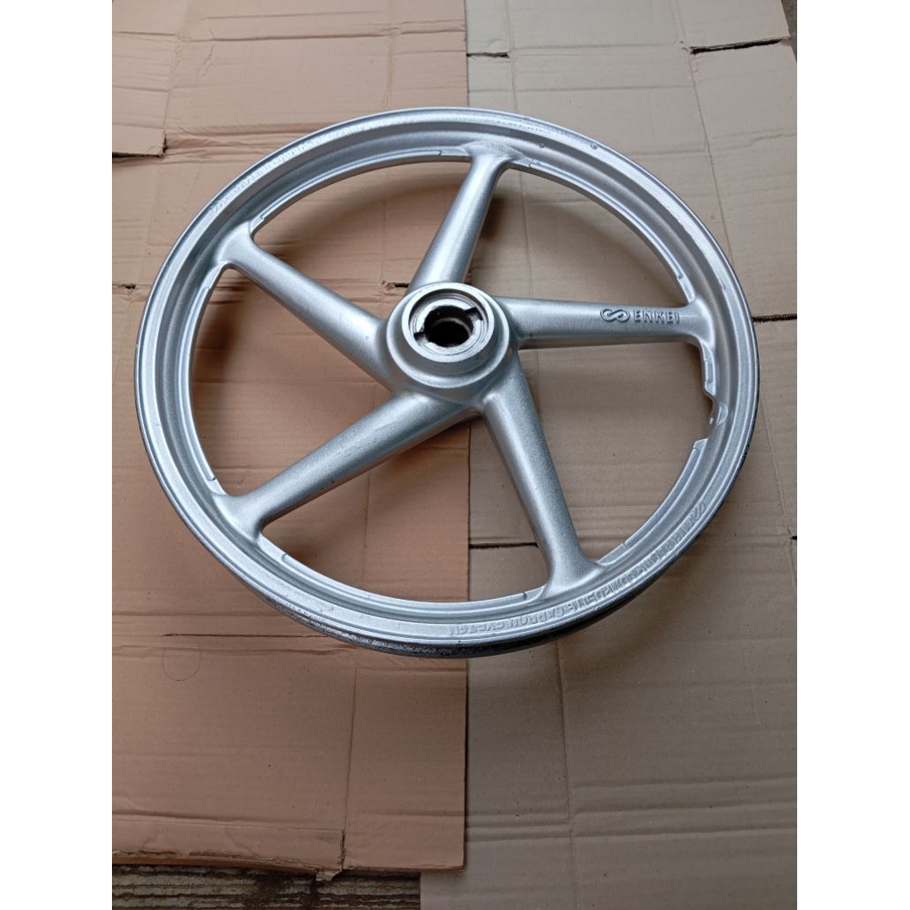 velg depan Suzuki smash second original copotan