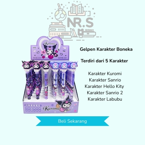

Gelpen Karakter Boneka 5 Variasi