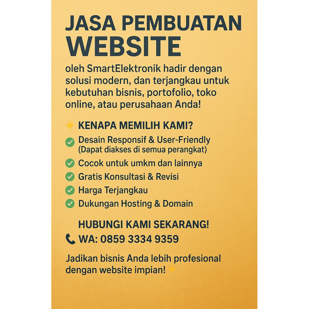JASA WEBSITE