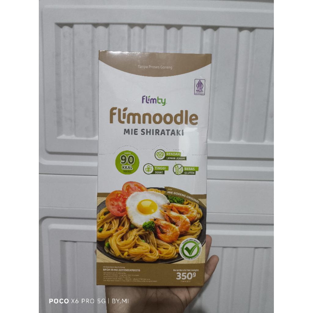 

FLIMNOODLE - Mie Shirataki Mie Sehat Isi 5