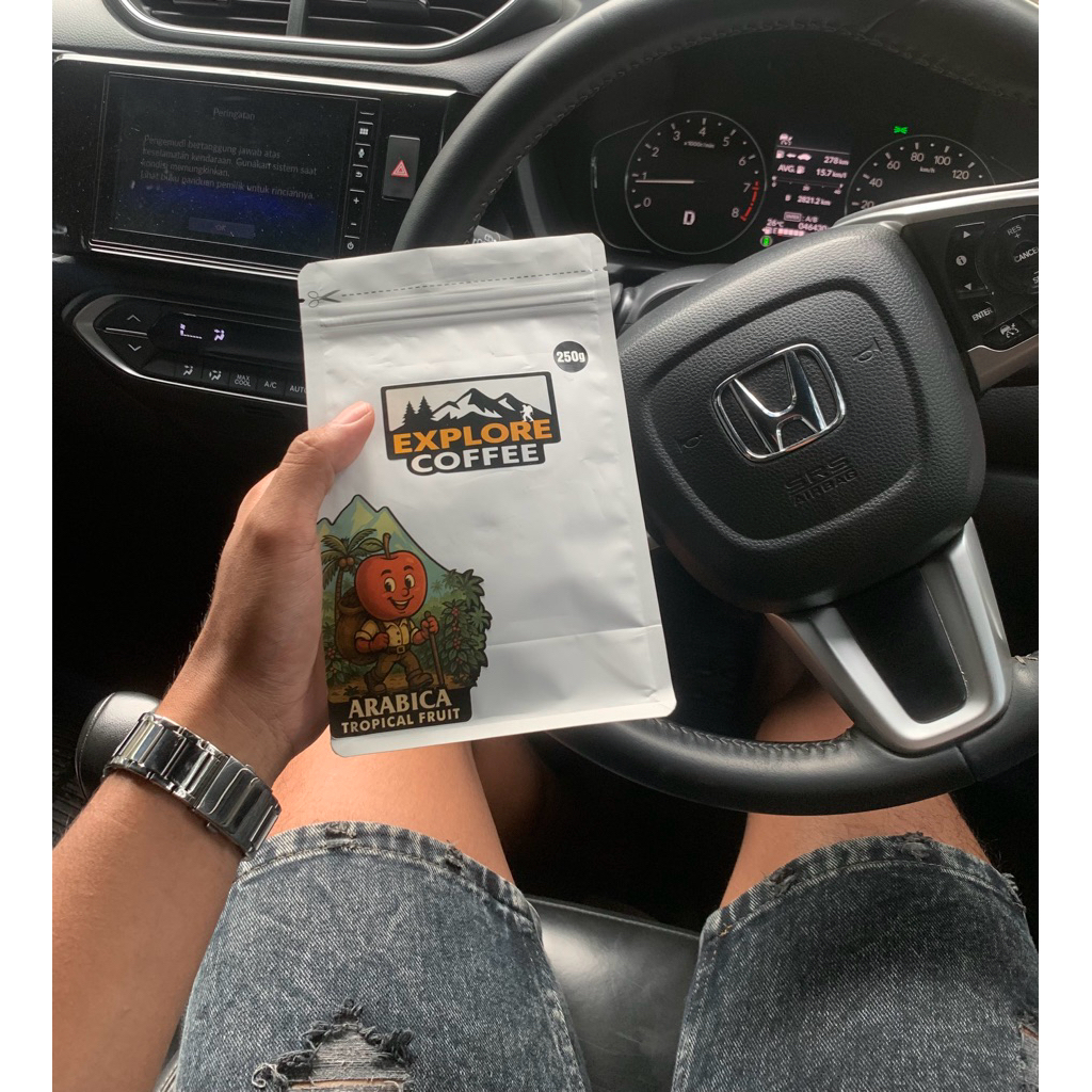 

Biji kopi Arabika Tropical Fruit 250g / bubuk coffe