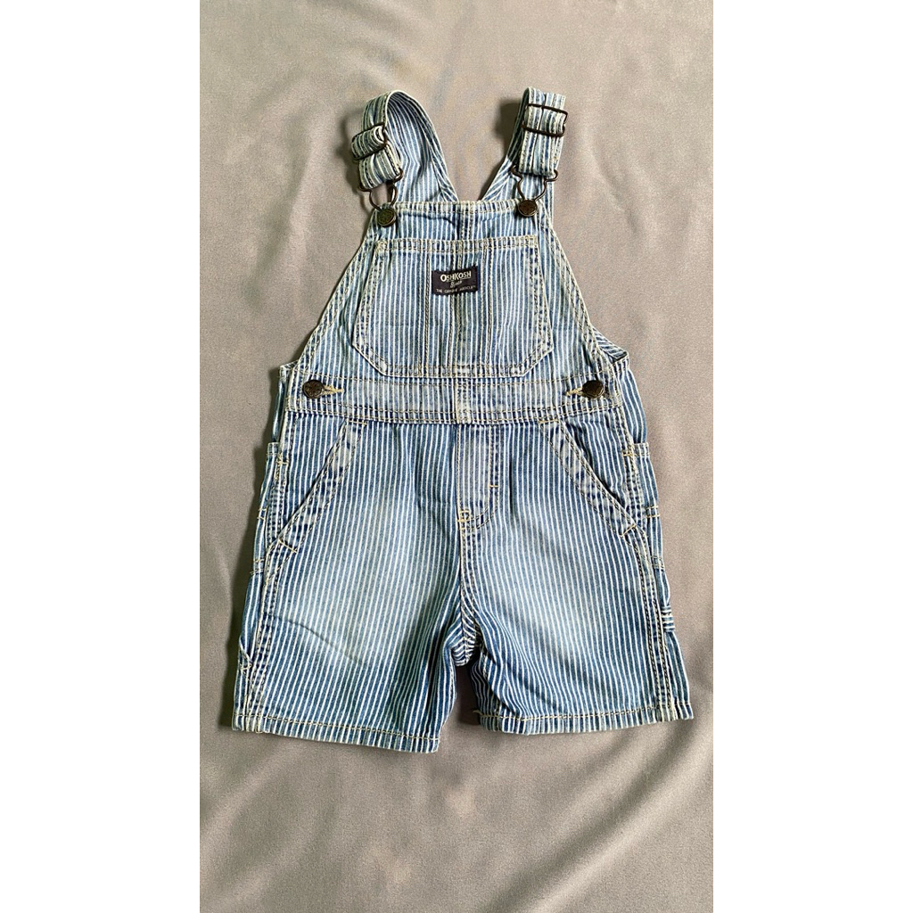 preloved overall oshkosh anak laki" size 1-2Thn
