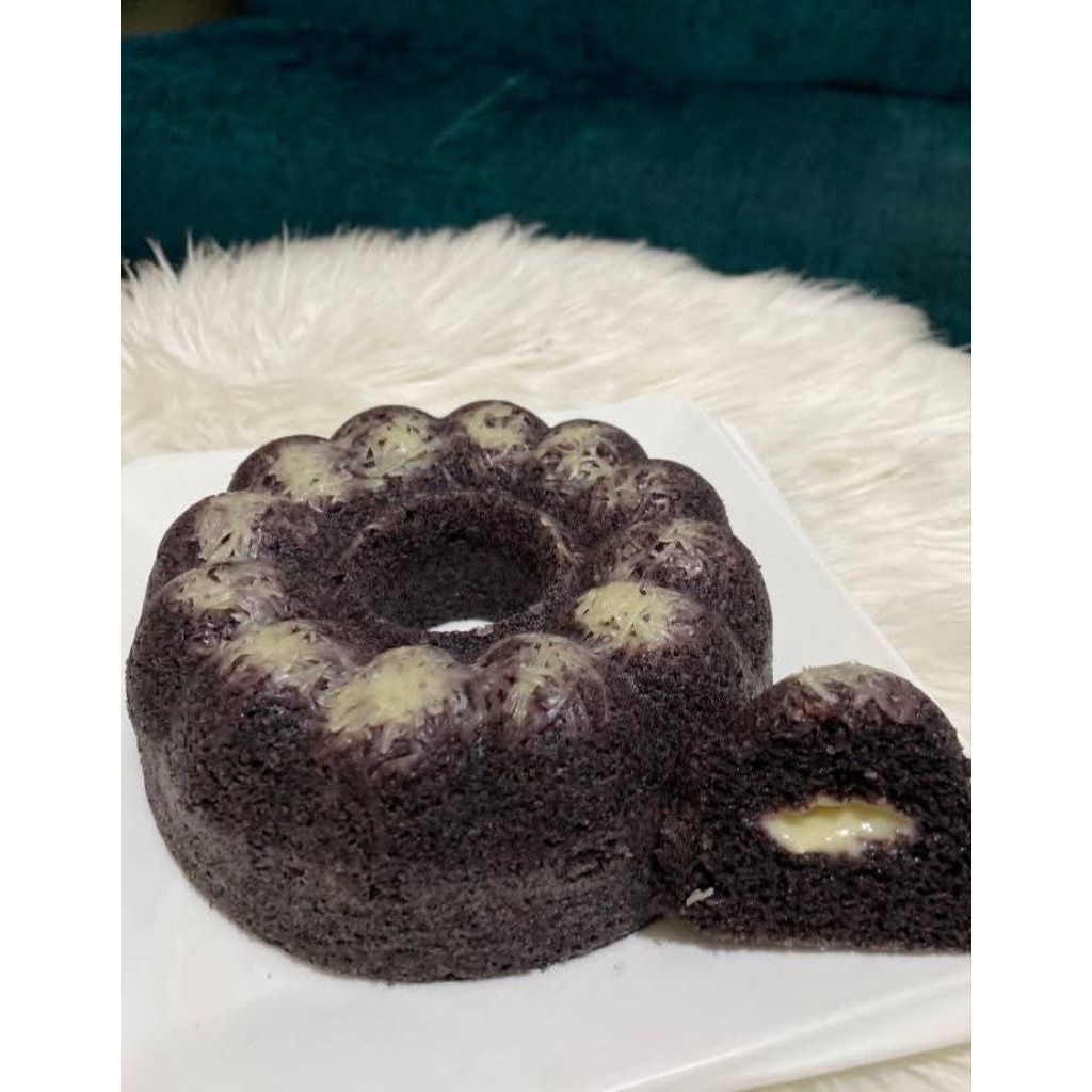 

Bolu ketan hitam keju lumer / ukuran 13cm