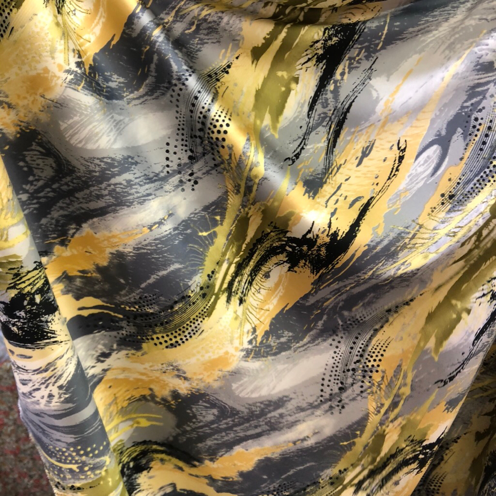 kain armany silk motif abstrak - kain armany silk motif premium ant