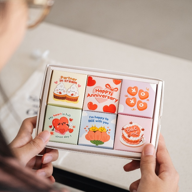 

Letter Box - Kado Anniversary Coklat 3x2