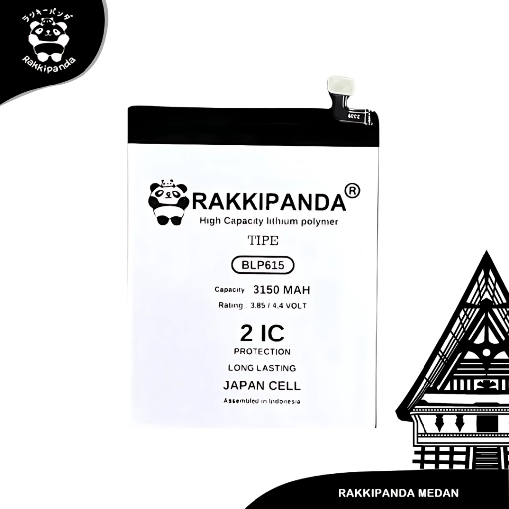 RakkiPanda BLP615 Compatible With Oppo Neo 9 / A37 / A37F Batre Batrai Baterai Battery