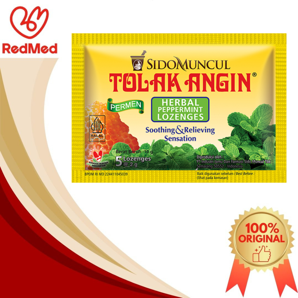 

TOLAK ANGIN PERMEN SACHET 5'S
