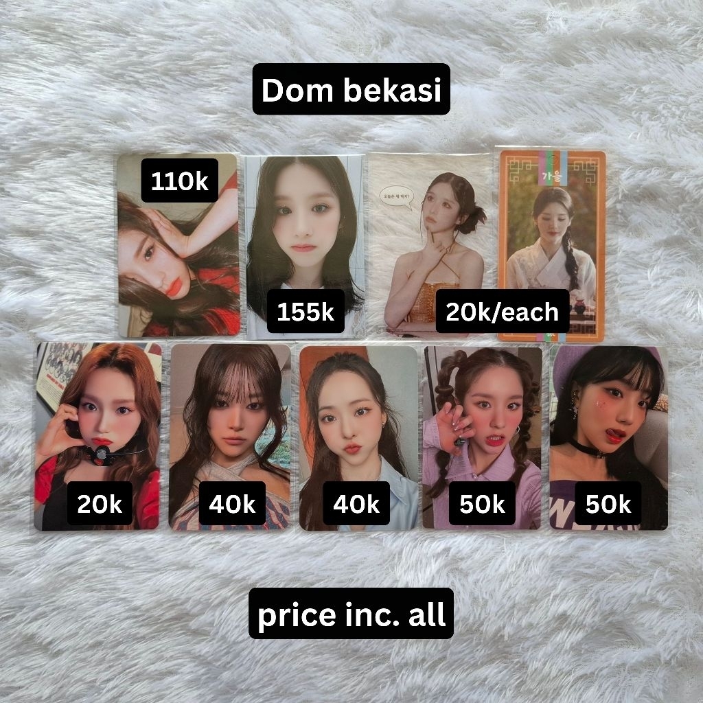 photocard pc loona artms heejin k pob dmm dear my muse hash #