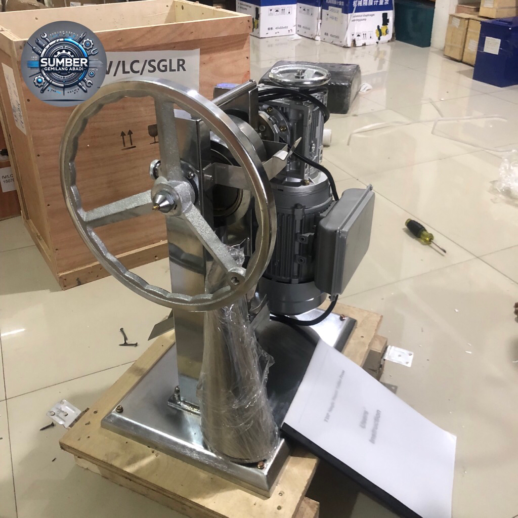 TDP-1.5N Tablet Press Machine Mesin Cetak Tablet Milk Candy TDP 1.5N