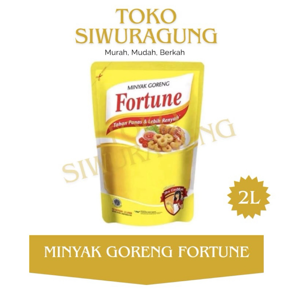 

MINYAK GORENG FORTUNE 2L (minyak goreng kemasan)