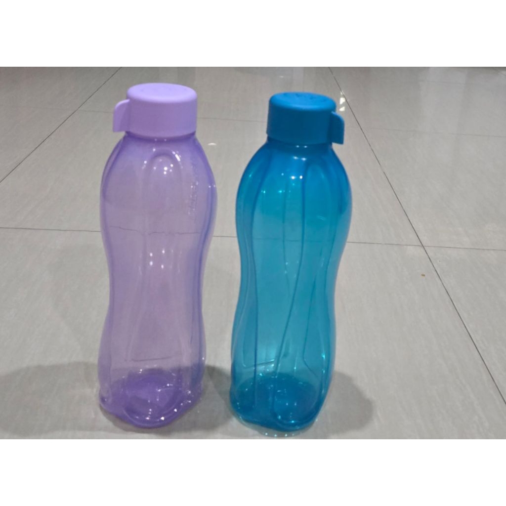 

ECO botol 1 lt Ulir isi 2 biru ungu