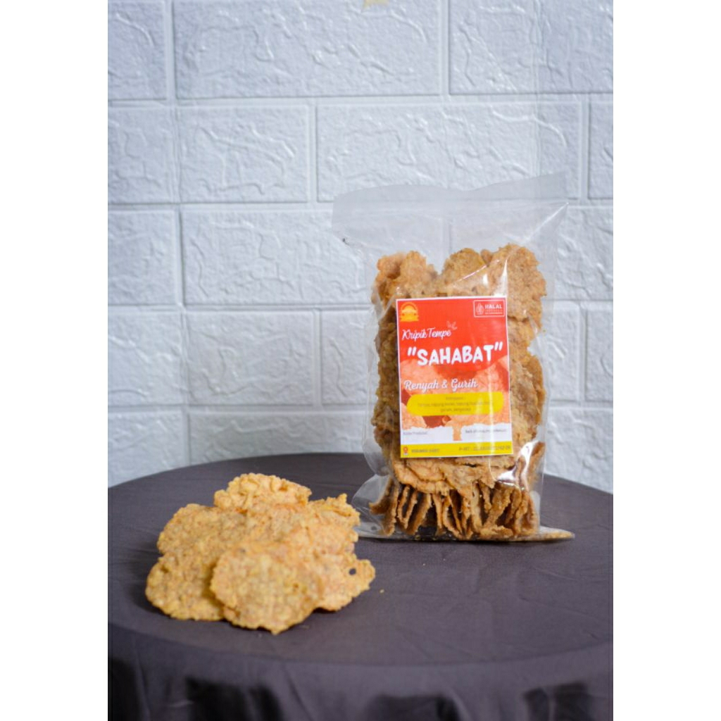 

Keripik Tempe Tepung CrispyOriginal|Keripik Tempe Bulat renyah Gurih|Cemilan Keripik Tempe tipis RenyahdanBumbunyaTerasa|Oleh oleh Kripik tempe