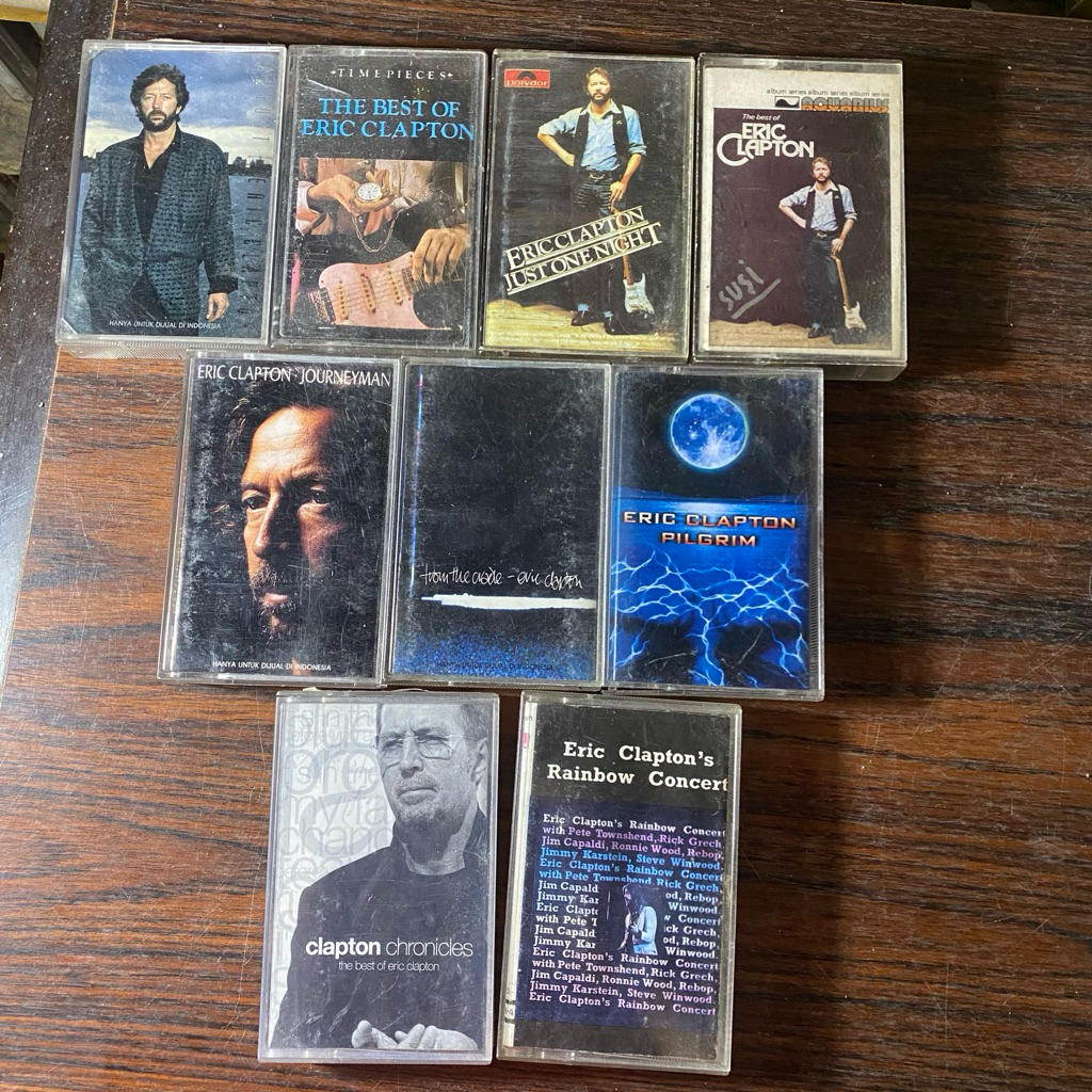 KUMPULAN KASET PITA ERIC CLAPTON