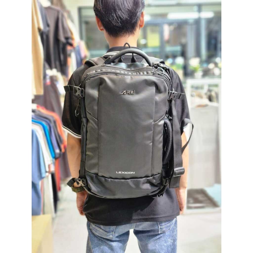 TAS RANSEL MULTIFUNGSI LEXICON AREI - TAS RANSEL PRIA - TAS TRAVELLING - TAS LAPTOP