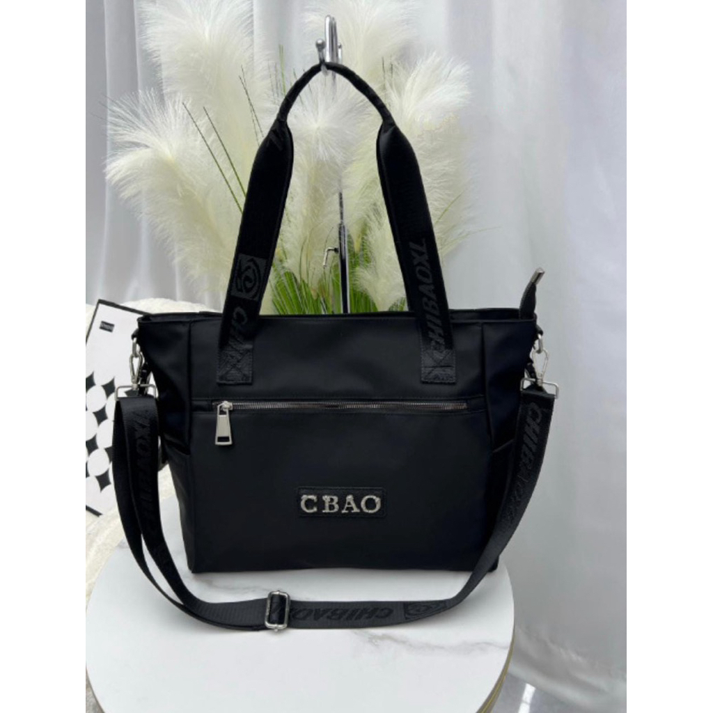 tas wanita tote bag Chibao bahan parasut waterproof model terbaru