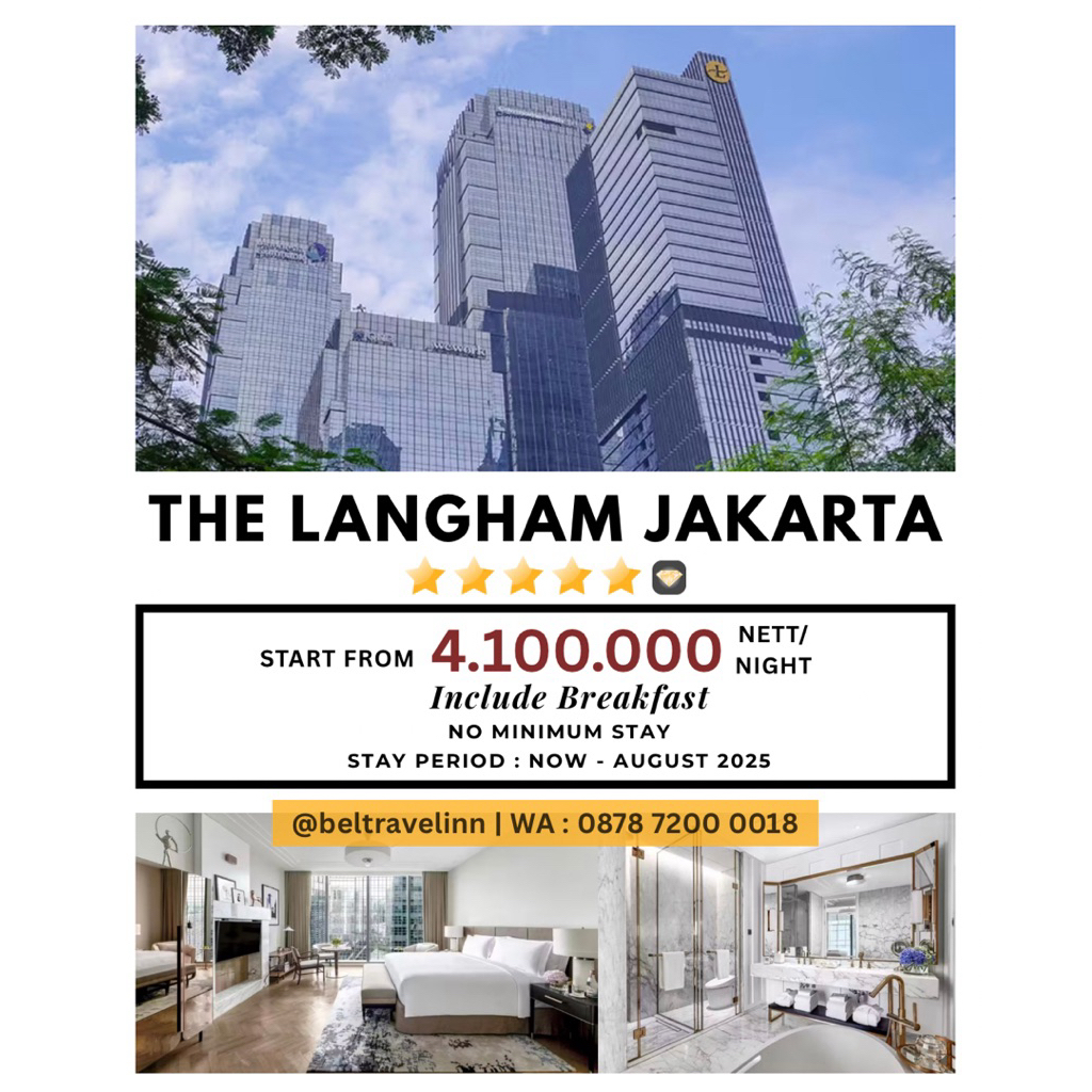 Voucher Hotel The Langham Jakarta