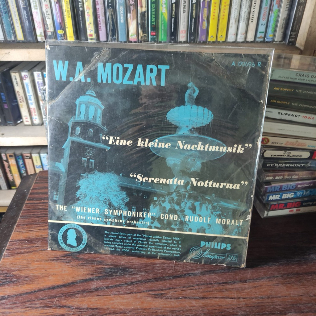 Piringan Hitam W A Mozart - Vinyl 10 inch