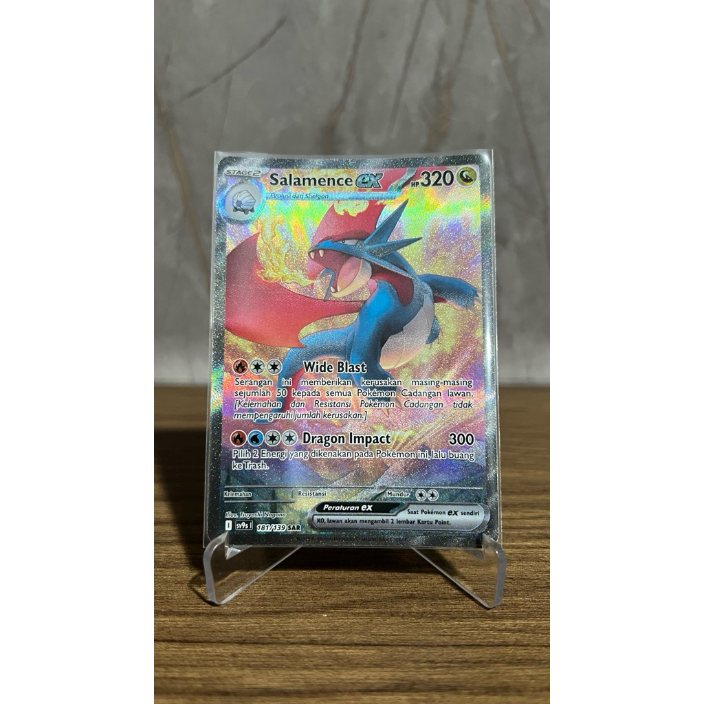 KARTU POKEMON TCG SALAMENCE EX
