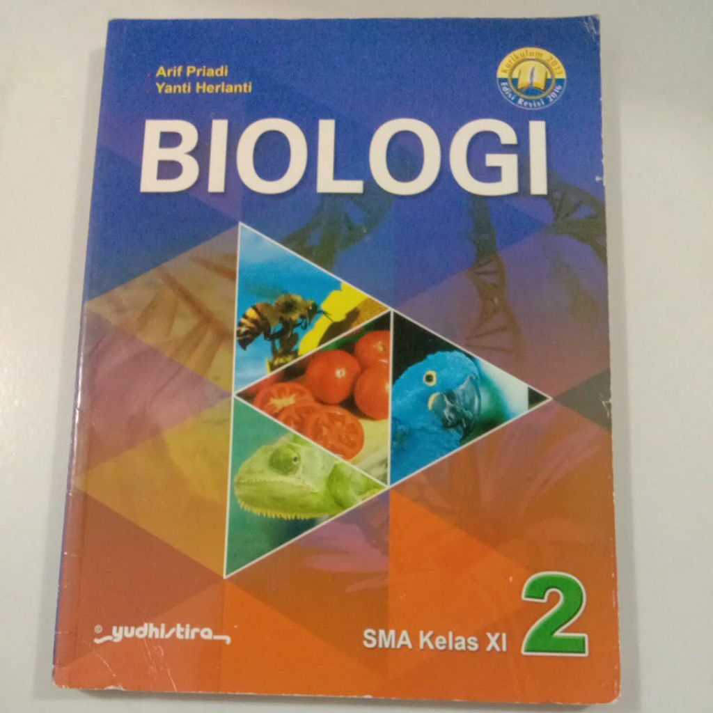 Biologi 2 Untuk SMA Kelas 11/XI K-13 Revisi - Yudhistira